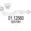 MTS 01.12560 Exhaust Pipe